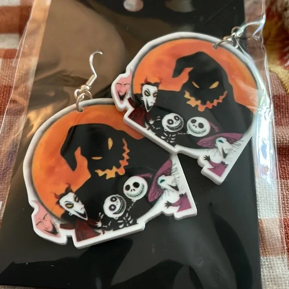 Nightmare before Christmas earrings - Picture 3 of 4